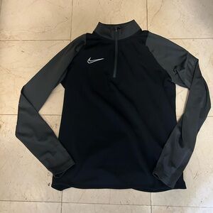 Nike Dri-FIT Black Zip-Up Jacket